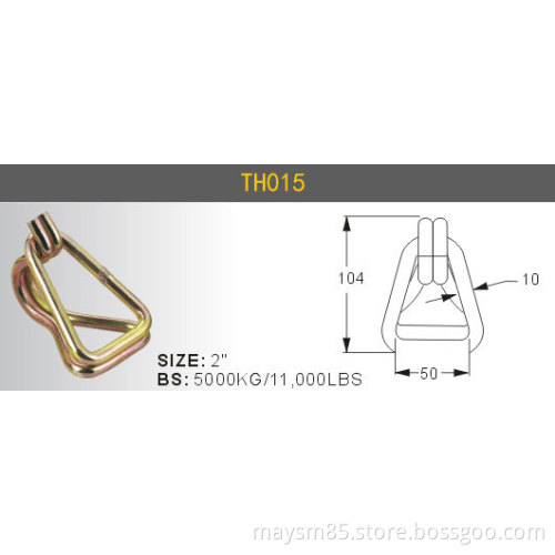 Ratchet Baja Tahan Lama Tahan Berat Swan Hooks 10000kg / 5000kg / 3000kg